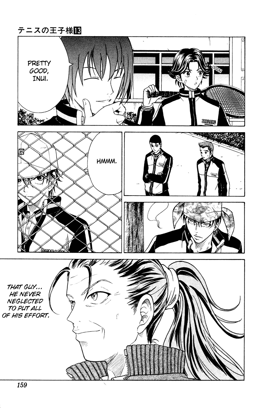 Prince of Tennis Chapter 113 page 16 - Chapter 113: Data Won't Lie