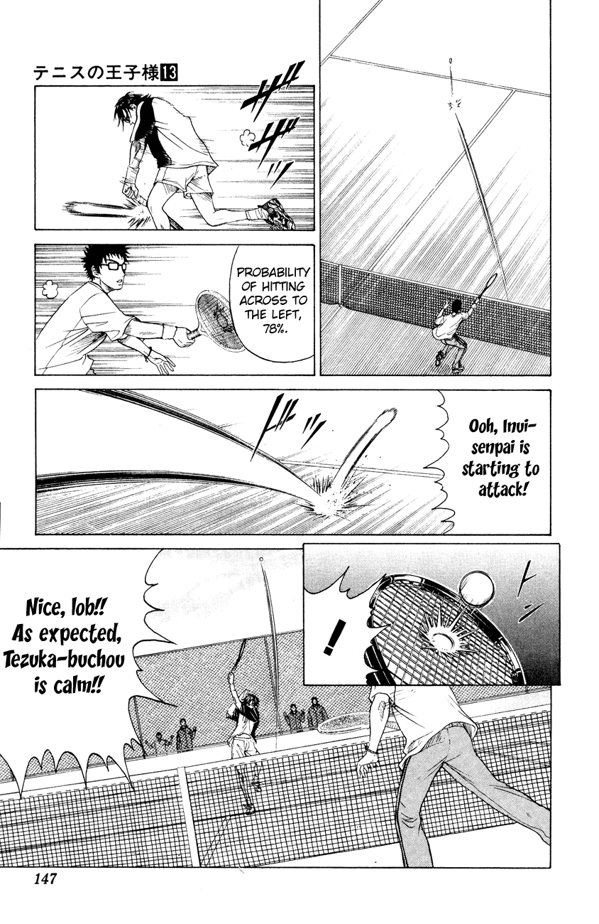 Prince of Tennis Chapter 113 page 5 - Chapter 113: Data Won't Lie