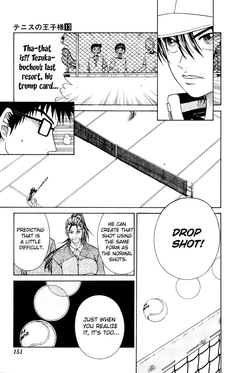 Prince of Tennis Chapter 113 page 9 - Chapter 113: Data Won't Lie