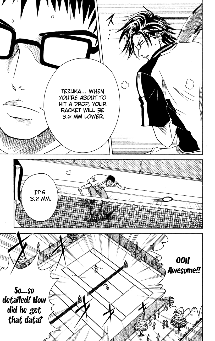 Prince of Tennis Chapter 114 page 5 - Chapter 114: The Supremacy Of Data Tennis