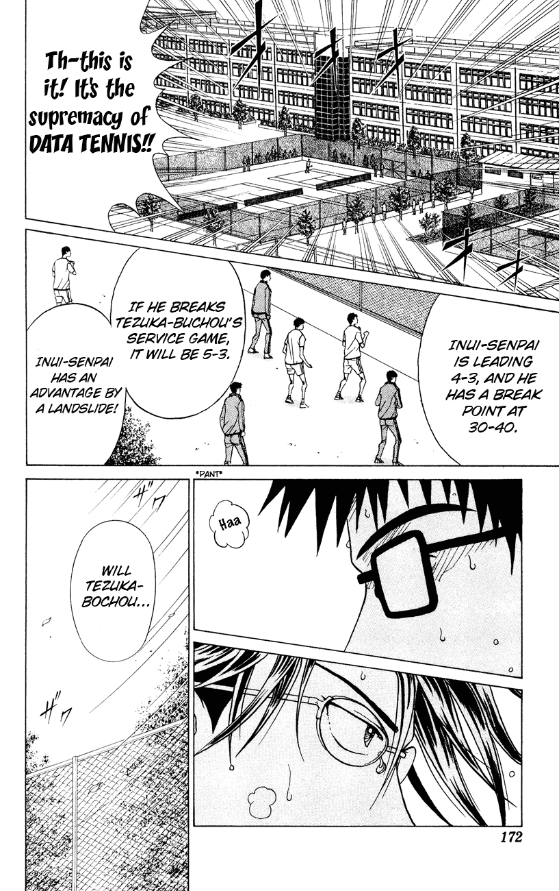 Prince of Tennis Chapter 114 page 9 - Chapter 114: The Supremacy Of Data Tennis