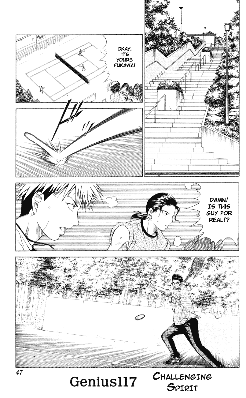 Prince of Tennis Chapter 117 page 1 - Chapter 117: Challenging Spirit