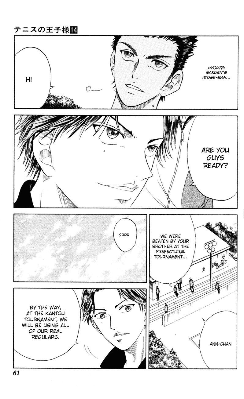 Prince of Tennis Chapter 117 page 15 - Chapter 117: Challenging Spirit