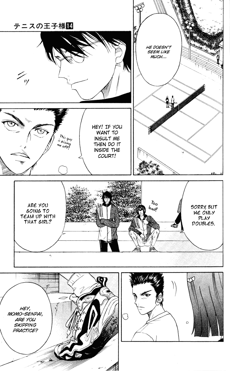 Prince of Tennis Chapter 117 page 17 - Chapter 117: Challenging Spirit