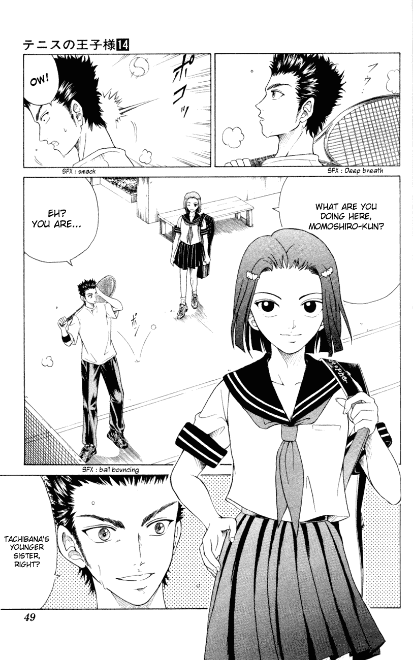 Prince of Tennis Chapter 117 page 3 - Chapter 117: Challenging Spirit