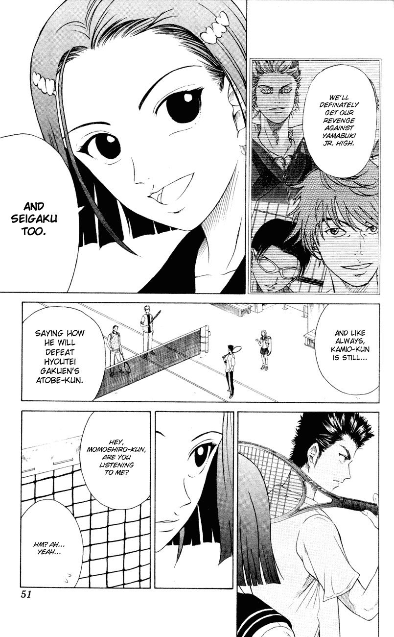 Prince of Tennis Chapter 117 page 5 - Chapter 117: Challenging Spirit