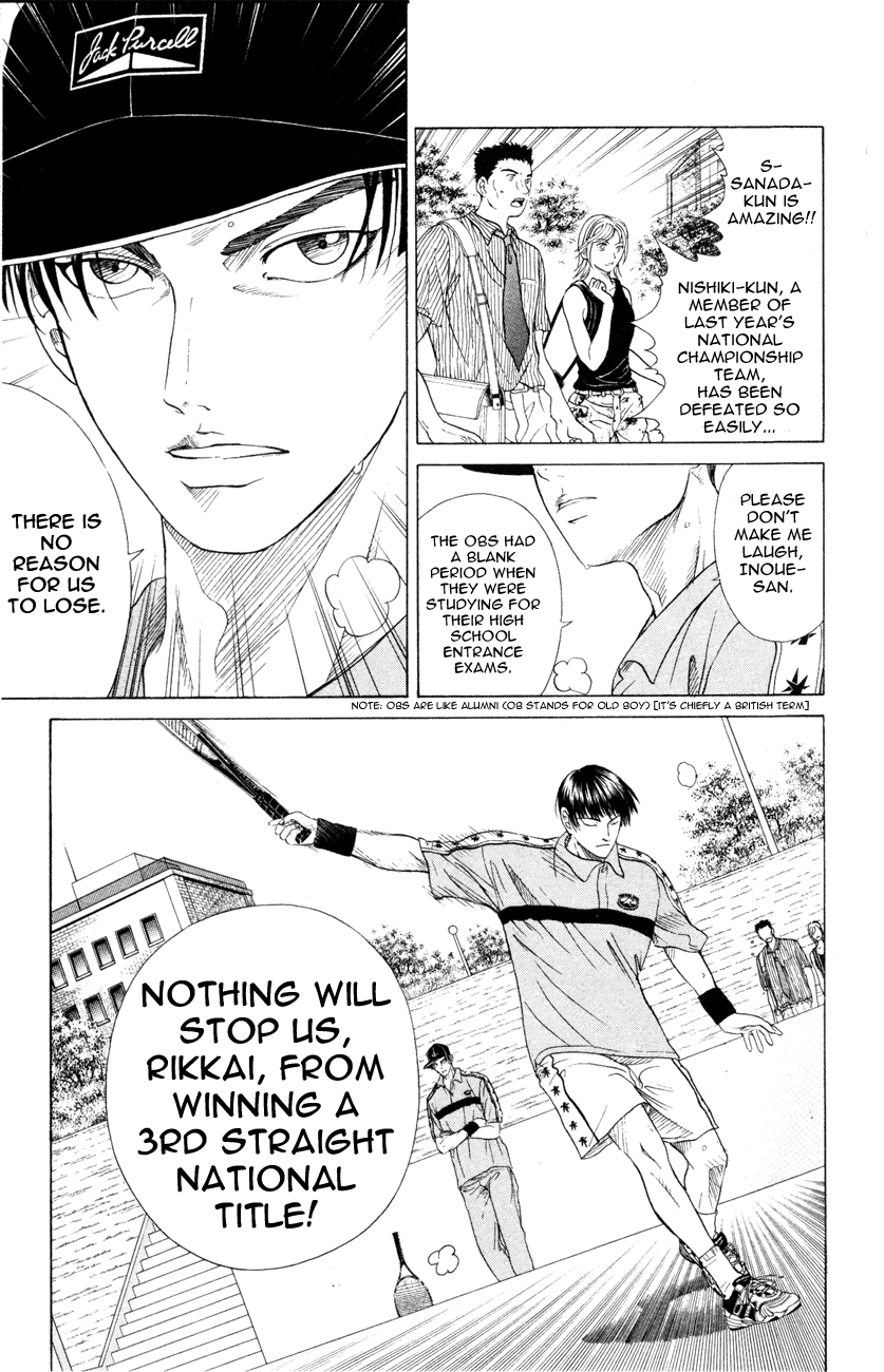 Prince of Tennis Chapter 119 page 7 - Chapter 119: Gathering Of Rivals!