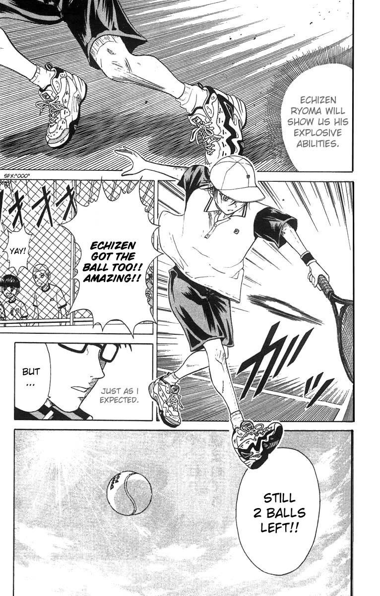 Prince of Tennis Chapter 12 page 17 - Chapter 12: Still 2 Balls Left!!