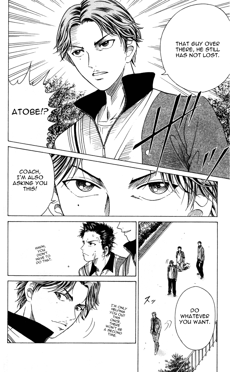 Prince of Tennis Chapter 121 page 10 - Chapter 121: Shishido Reborn