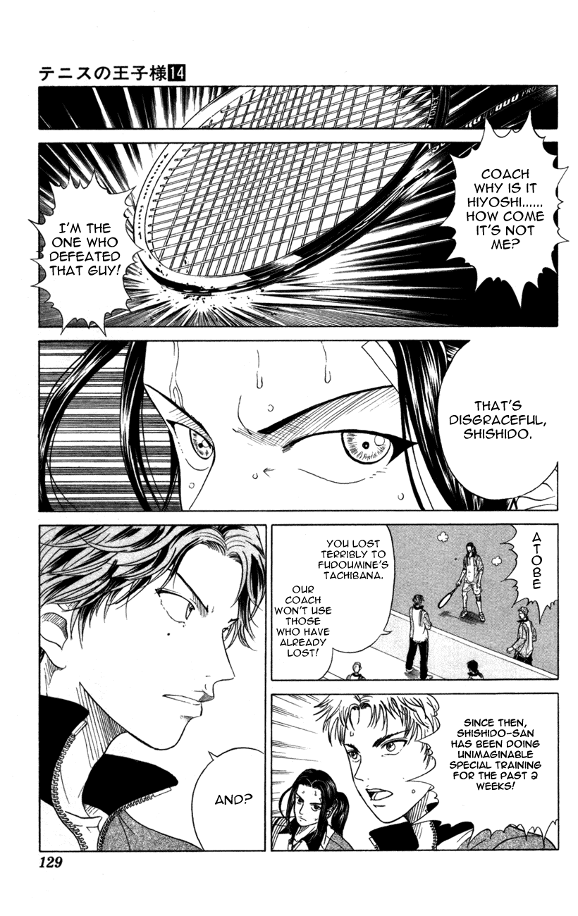 Prince of Tennis Chapter 121 page 5 - Chapter 121: Shishido Reborn