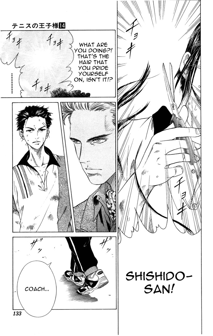 Prince of Tennis Chapter 121 page 9 - Chapter 121: Shishido Reborn