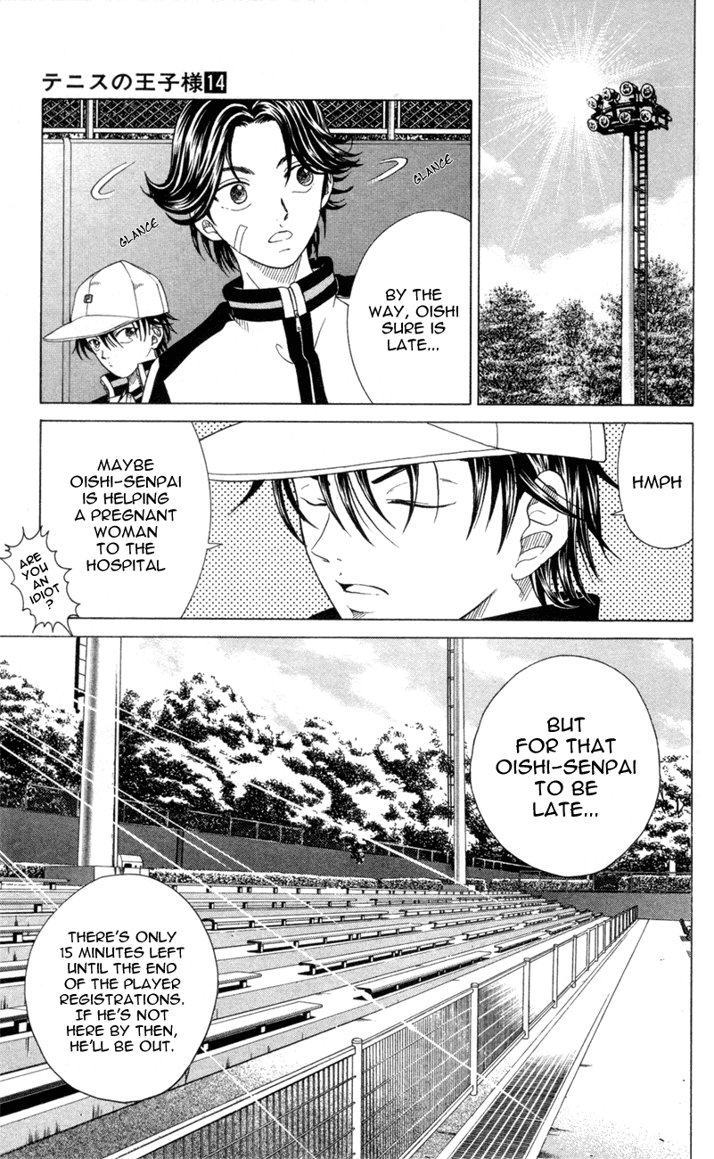 Prince of Tennis Chapter 122 page 5 - Chapter 122: Fierce Battle! Hyoutei VS Seigaku