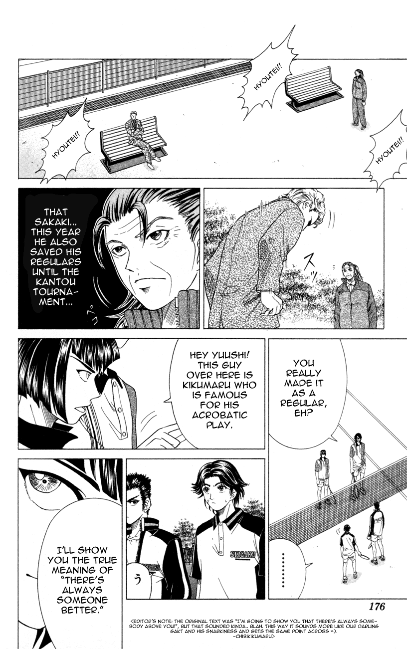 Prince of Tennis Chapter 123 page 11 - Chapter 123: Where is Ryoma?