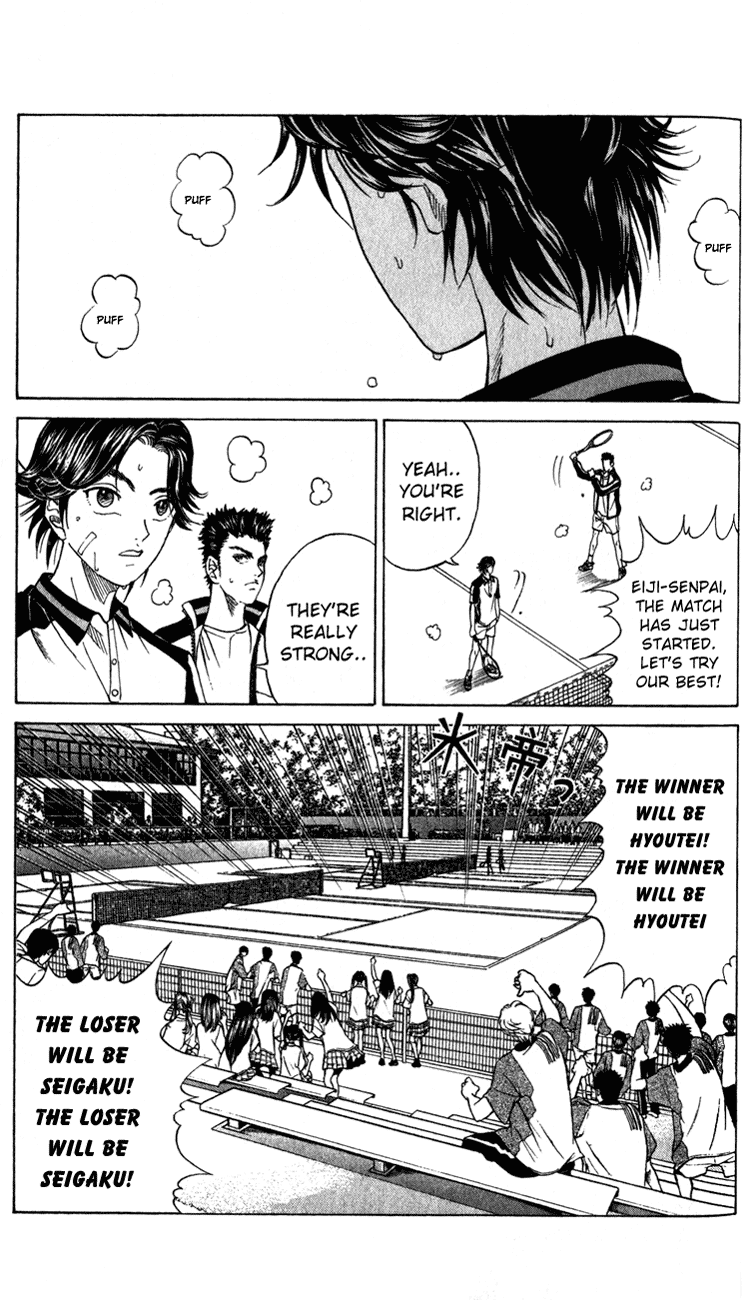 Prince of Tennis Chapter 124 page 13 - Chapter 124: Acrobatic Tennis Showdown