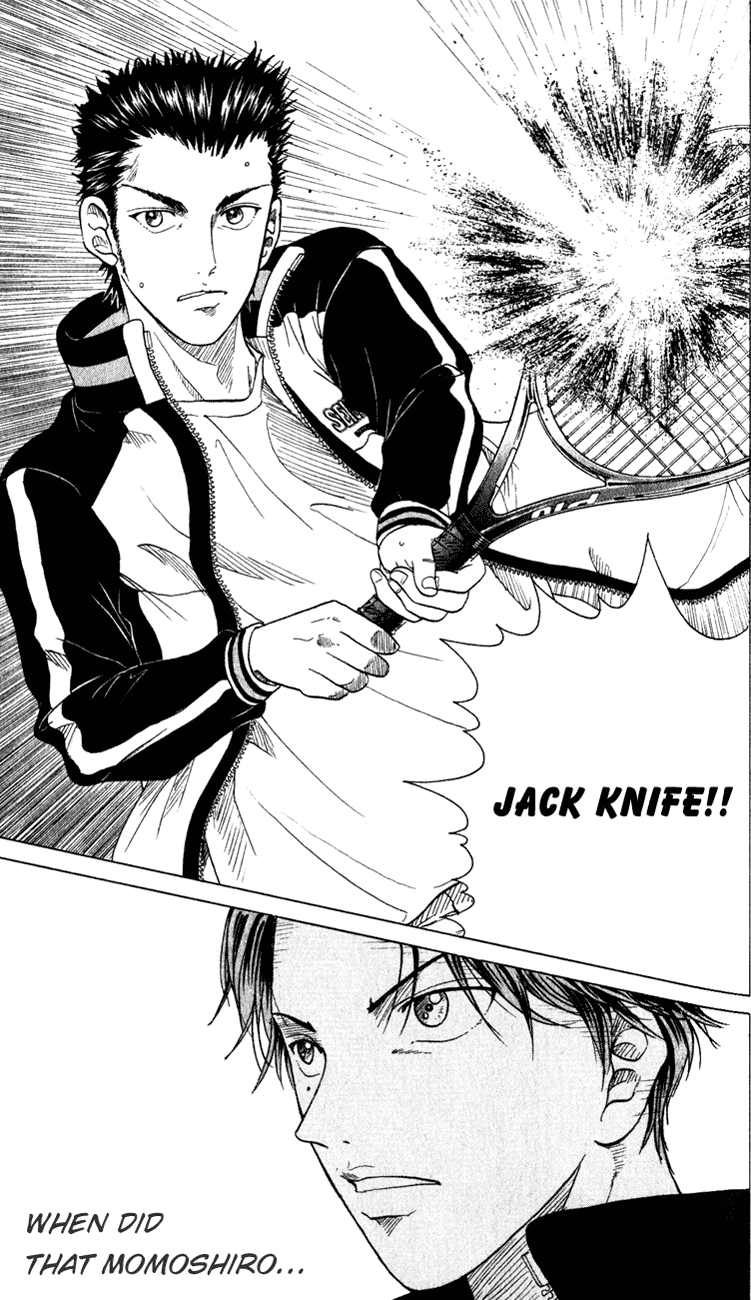 Prince of Tennis Chapter 124 page 15 - Chapter 124: Acrobatic Tennis Showdown