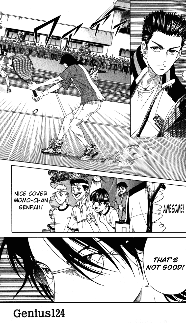 Prince of Tennis Chapter 124 page 3 - Chapter 124: Acrobatic Tennis Showdown