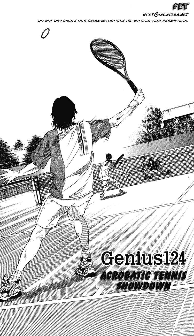 Prince of Tennis Chapter 124 page 4 - Chapter 124: Acrobatic Tennis Showdown
