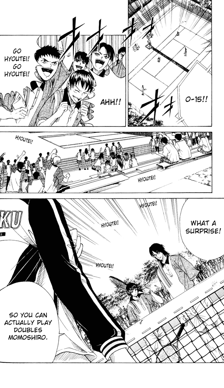 Prince of Tennis Chapter 124 page 6 - Chapter 124: Acrobatic Tennis Showdown