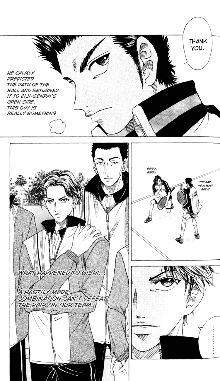 Prince of Tennis Chapter 124 page 7 - Chapter 124: Acrobatic Tennis Showdown
