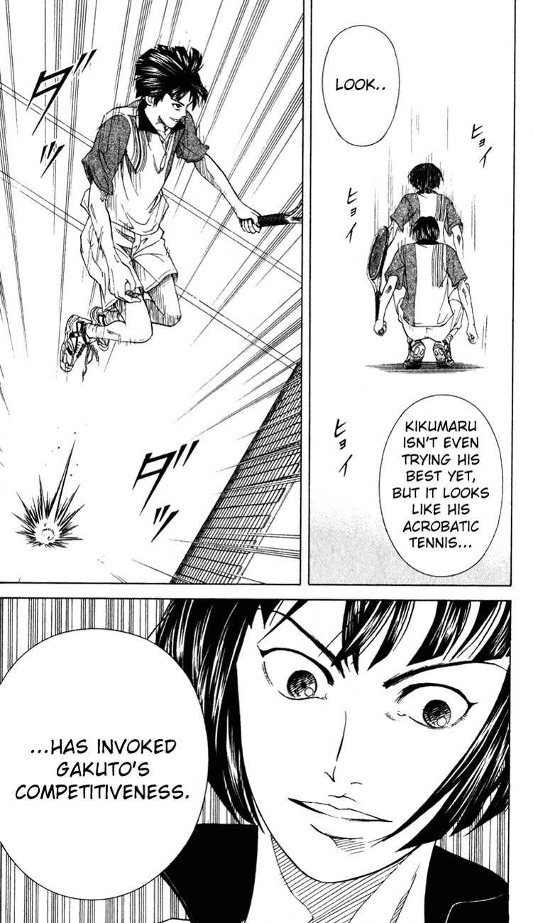 Prince of Tennis Chapter 124 page 8 - Chapter 124: Acrobatic Tennis Showdown