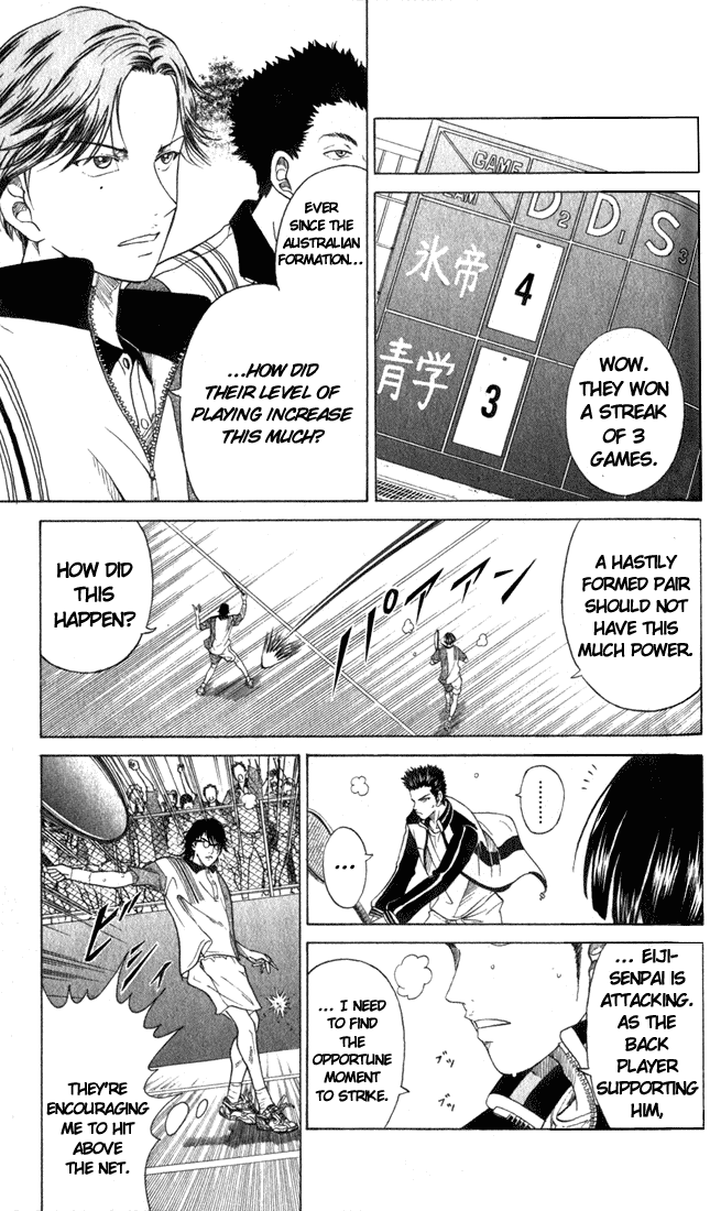 Prince of Tennis Chapter 126 page 13 - Chapter 126: Three Person Doubles