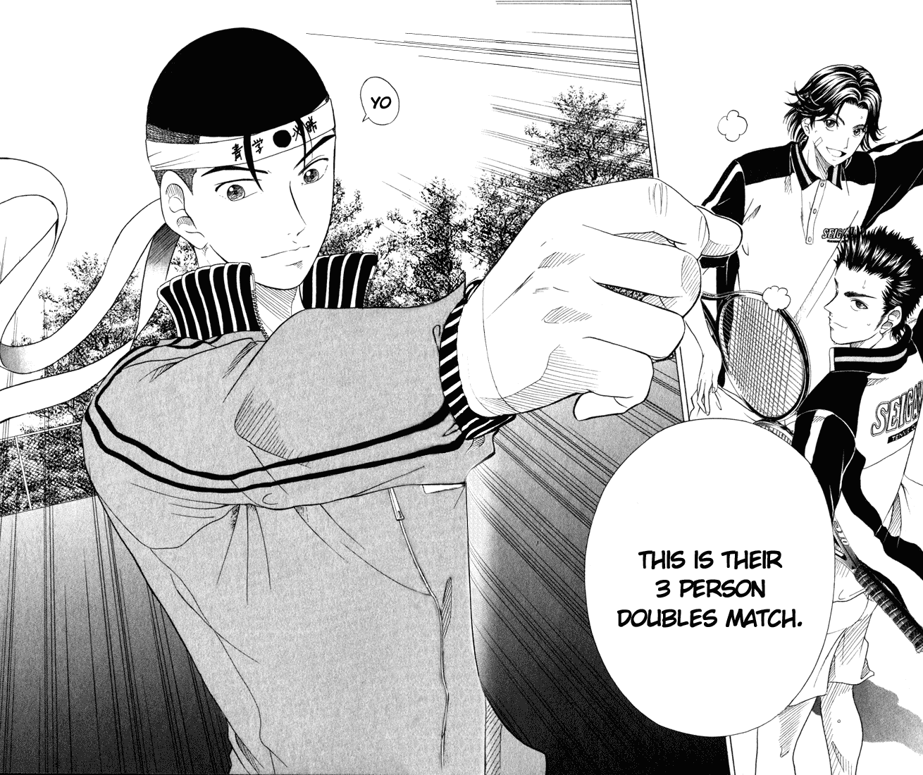Prince of Tennis Chapter 126 page 18 - Chapter 126: Three Person Doubles