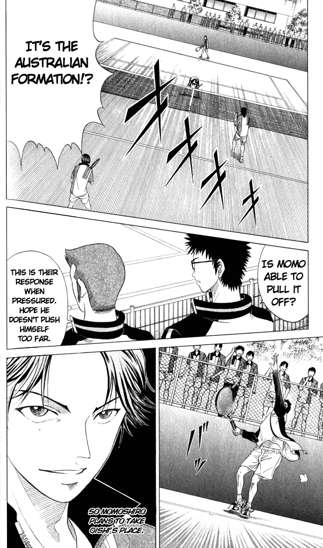Prince of Tennis Chapter 126 page 2 - Chapter 126: Three Person Doubles