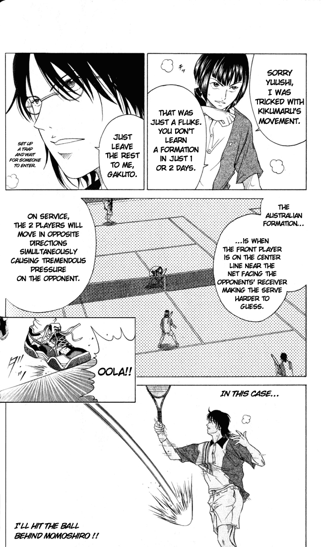 Prince of Tennis Chapter 126 page 6 - Chapter 126: Three Person Doubles