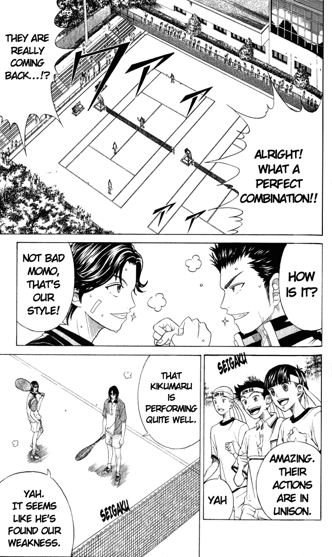 Prince of Tennis Chapter 126 page 9 - Chapter 126: Three Person Doubles