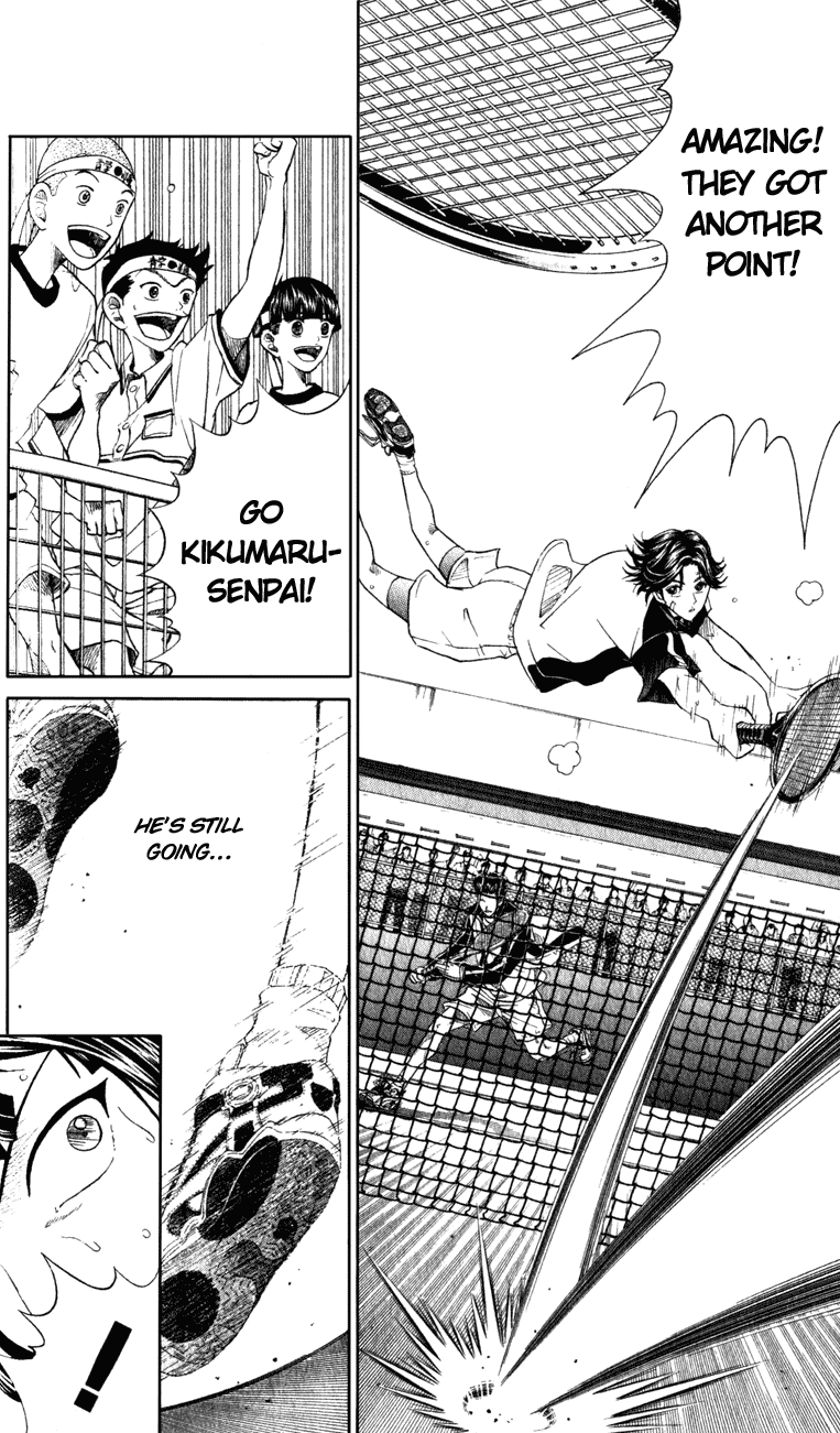 Prince of Tennis Chapter 127 page 4 - Chapter 127: Who's The Amateur?