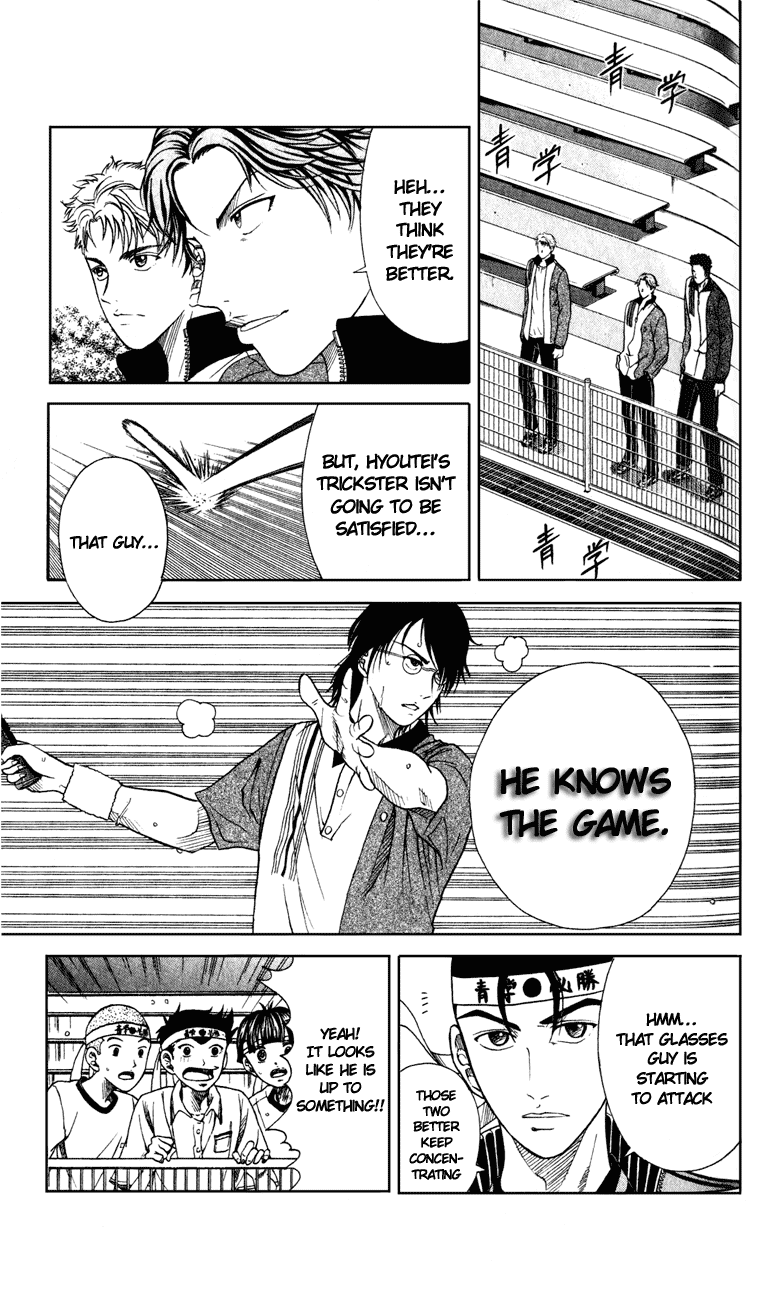 Prince of Tennis Chapter 127 page 7 - Chapter 127: Who's The Amateur?