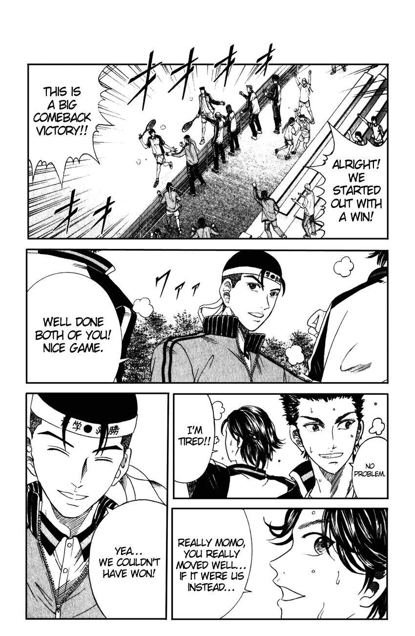 Prince of Tennis Chapter 128 page 3 - Chapter 128: Inui-Kaidou Pair