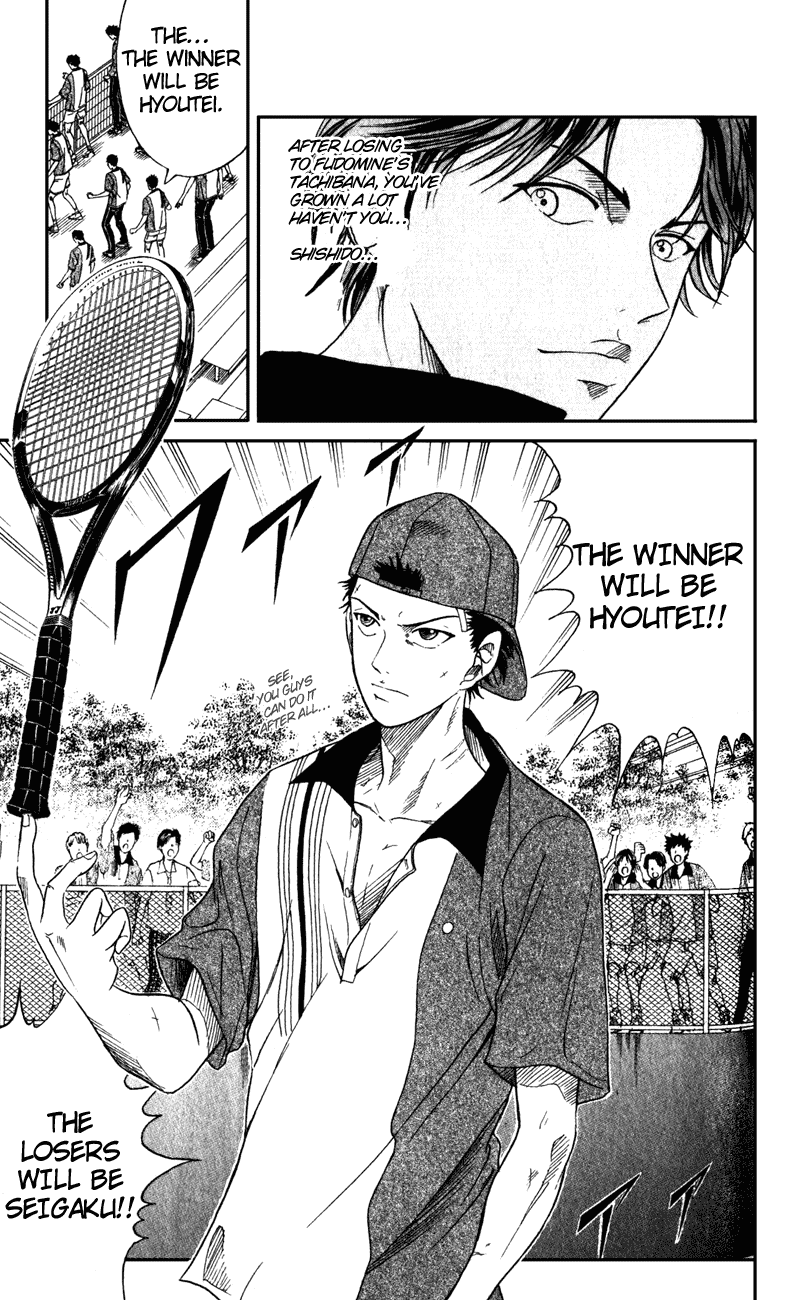 Prince of Tennis Chapter 128 page 7 - Chapter 128: Inui-Kaidou Pair