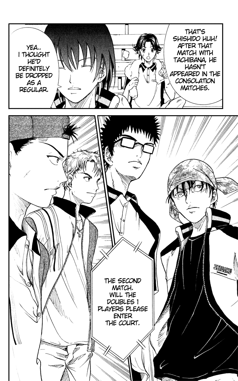 Prince of Tennis Chapter 128 page 8 - Chapter 128: Inui-Kaidou Pair