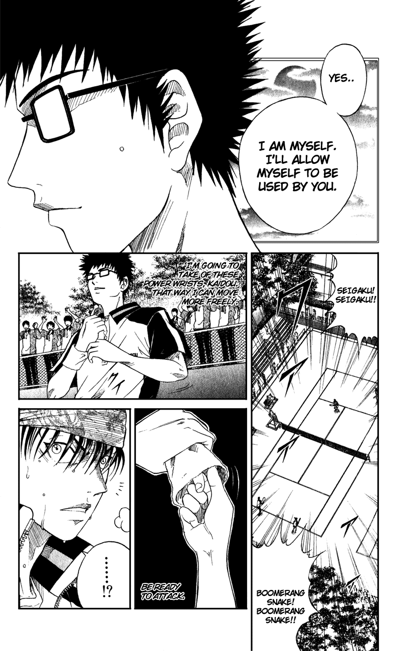 Prince of Tennis Chapter 129 page 11 - Chapter 129: Endurance VS Endurance