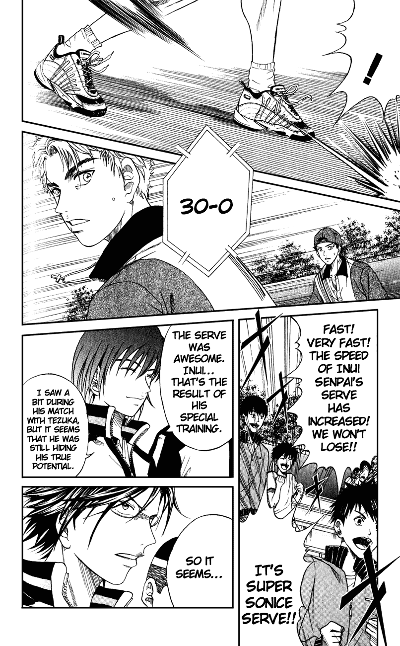 Prince of Tennis Chapter 129 page 14 - Chapter 129: Endurance VS Endurance