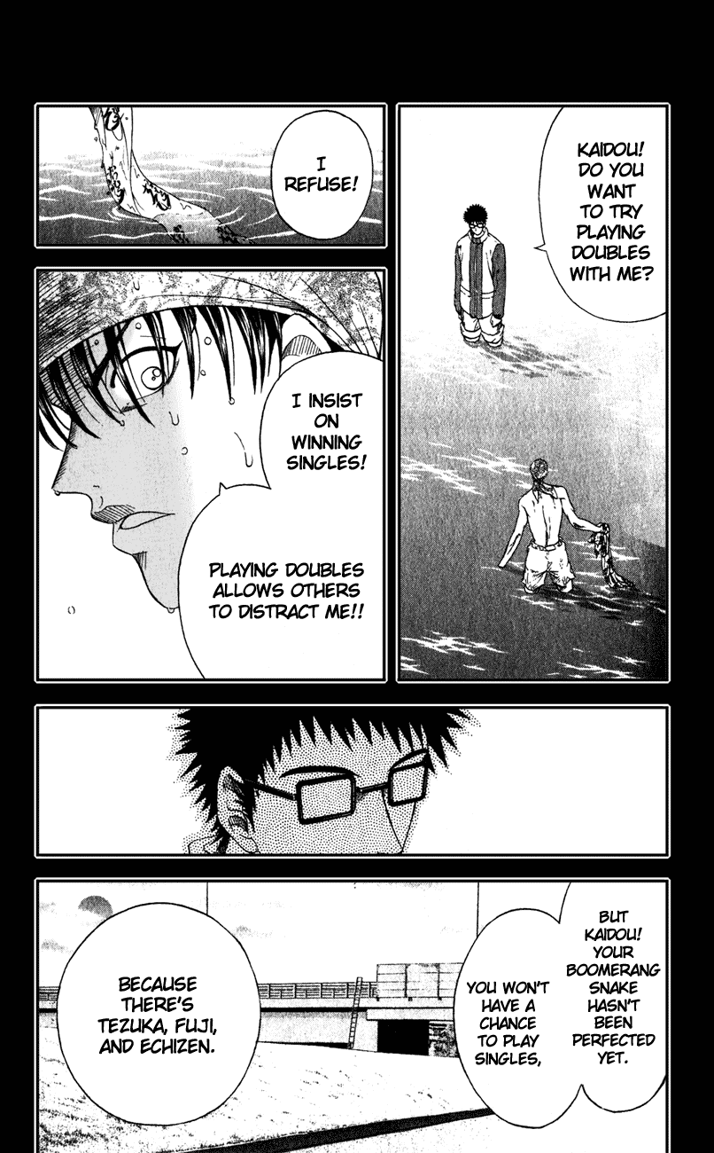 Prince of Tennis Chapter 129 page 9 - Chapter 129: Endurance VS Endurance