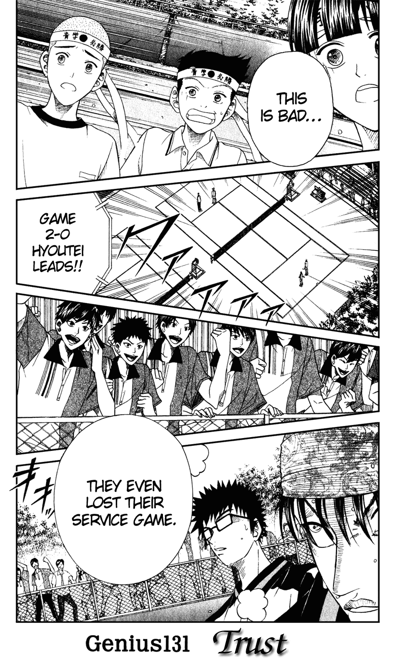 Prince of Tennis Chapter 131 page 1 - Chapter 131: Trust