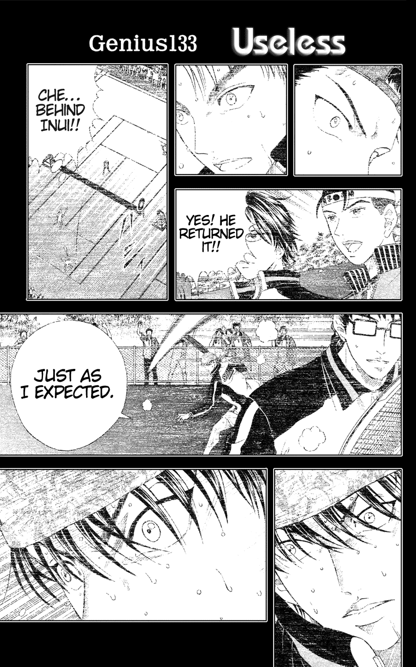 Prince of Tennis Chapter 133 page 1 - Chapter 133: Useless