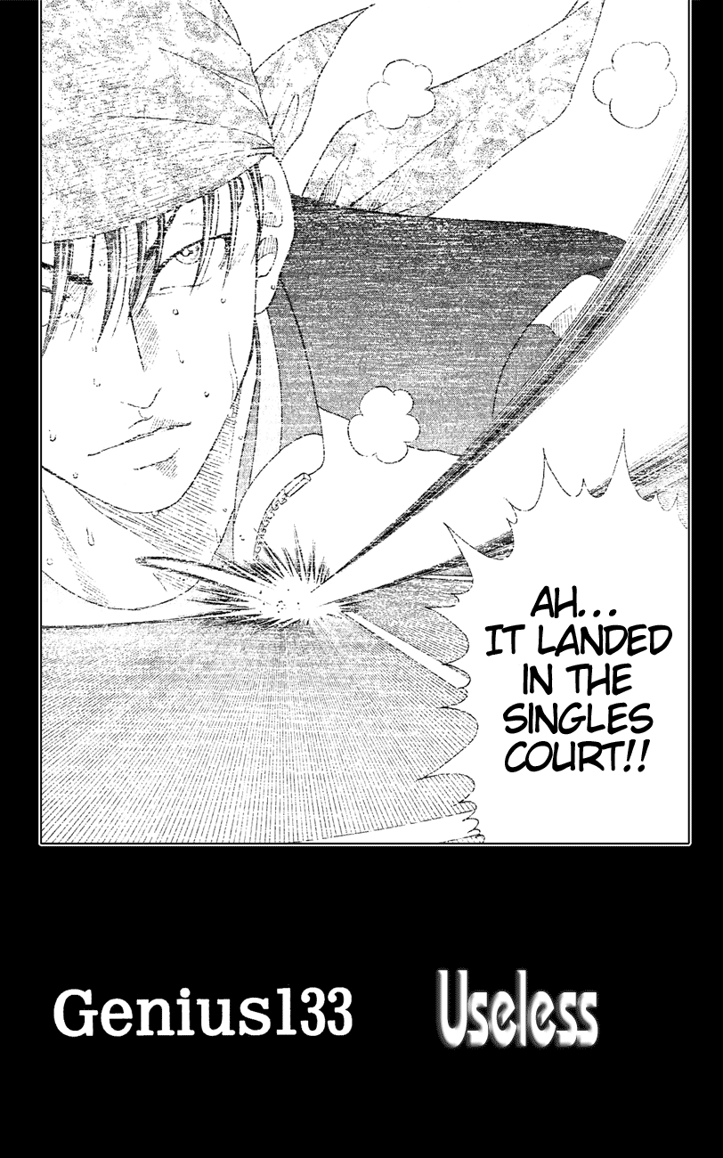 Prince of Tennis Chapter 133 page 4 - Chapter 133: Useless