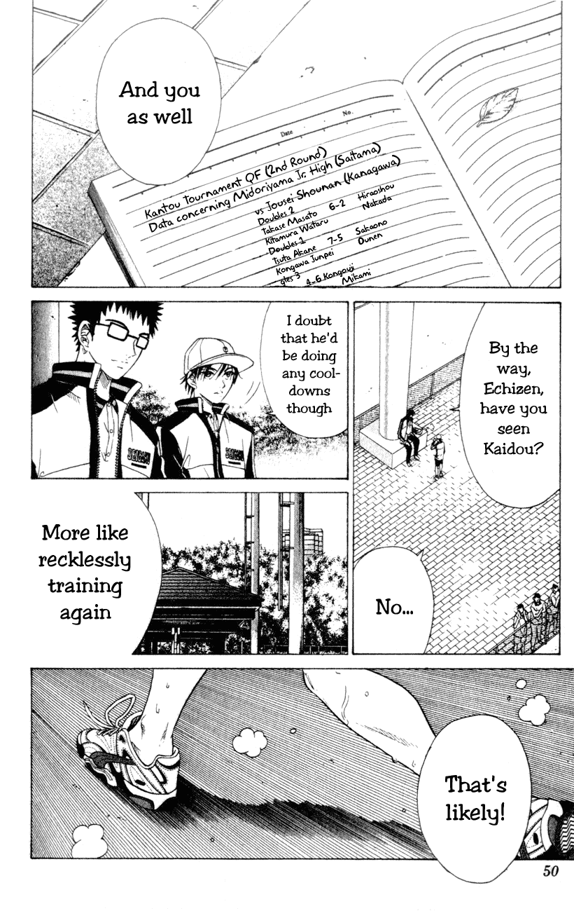Prince of Tennis Chapter 134 page 10 - Chapter 134: The Last Tennis...