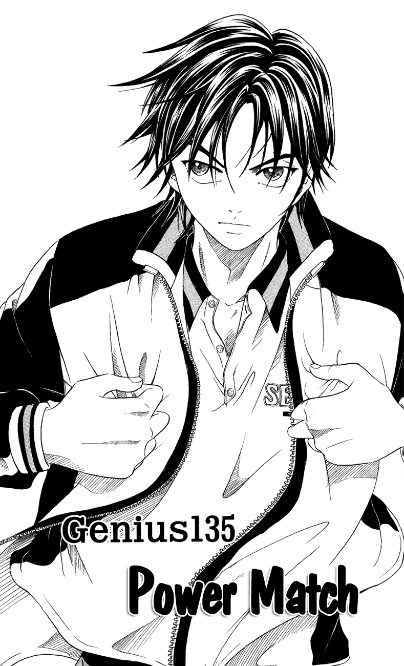 Prince of Tennis Chapter 135 page 1 - Chapter 135: Power Match