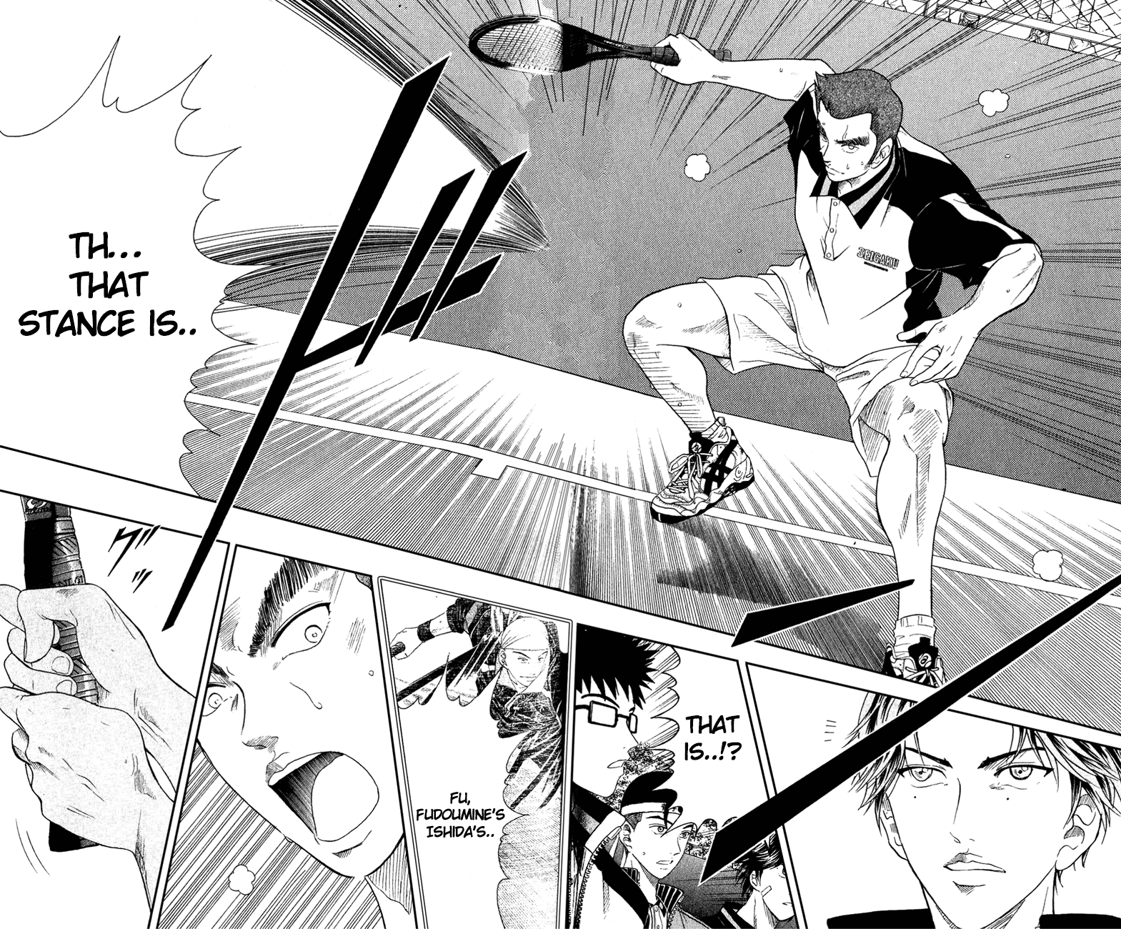 Prince of Tennis Chapter 135 page 14 - Chapter 135: Power Match