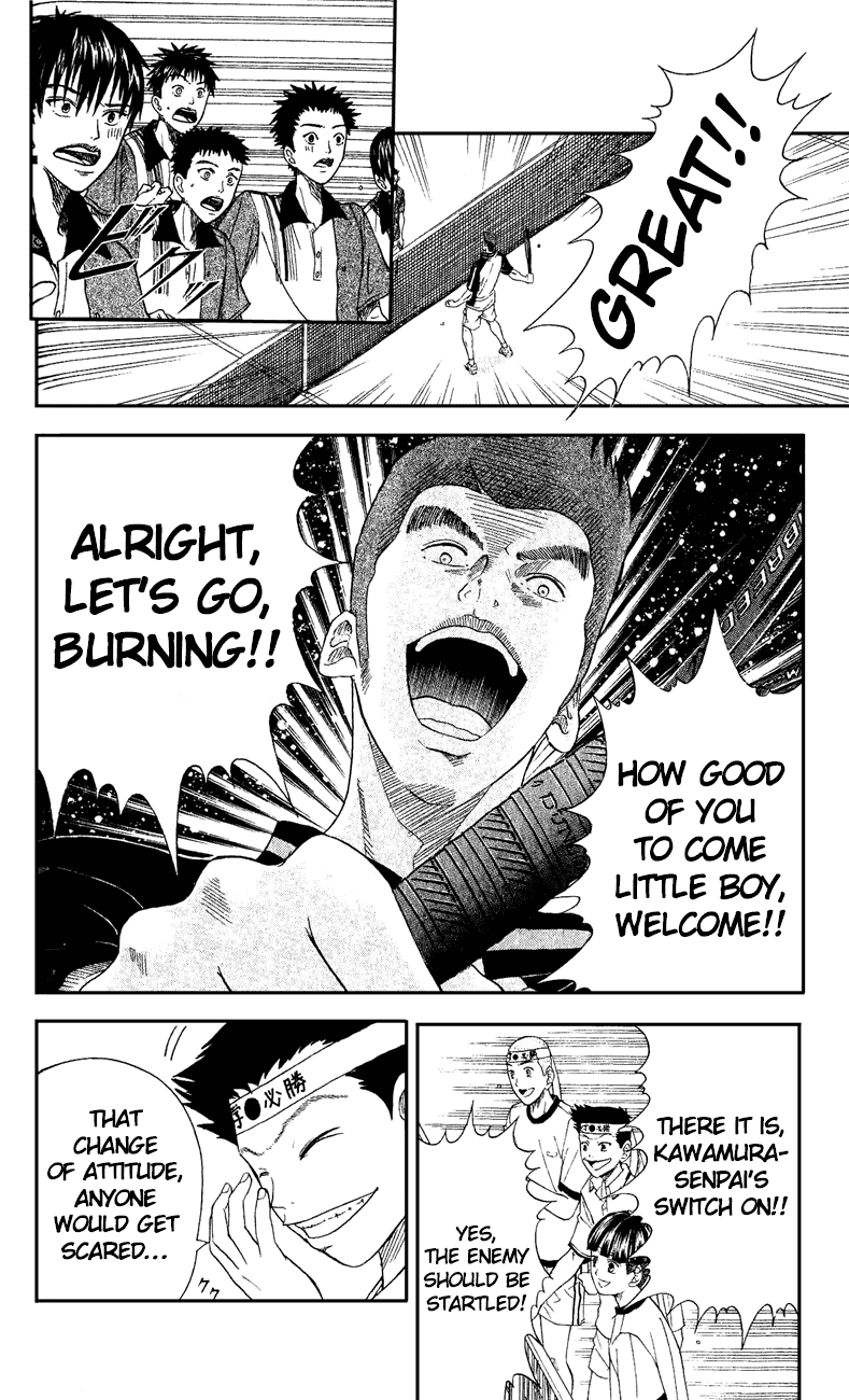 Prince of Tennis Chapter 135 page 4 - Chapter 135: Power Match