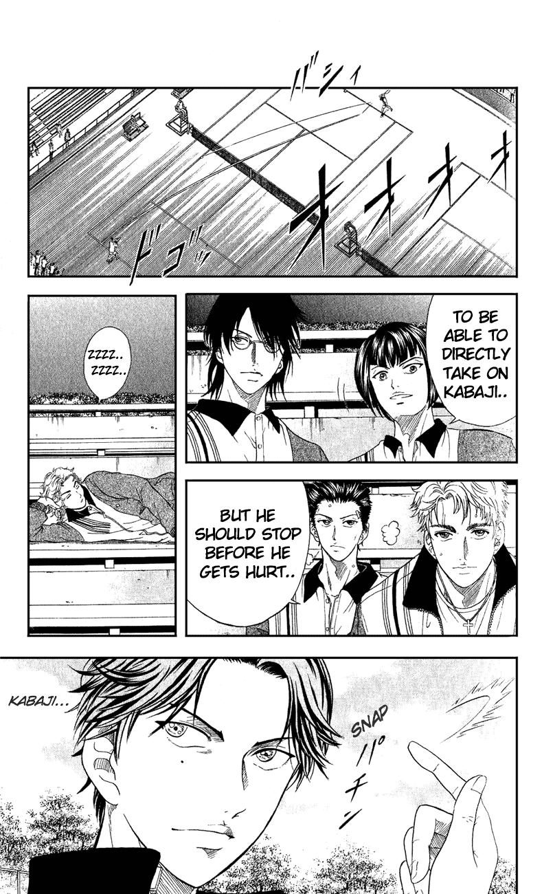 Prince of Tennis Chapter 135 page 9 - Chapter 135: Power Match