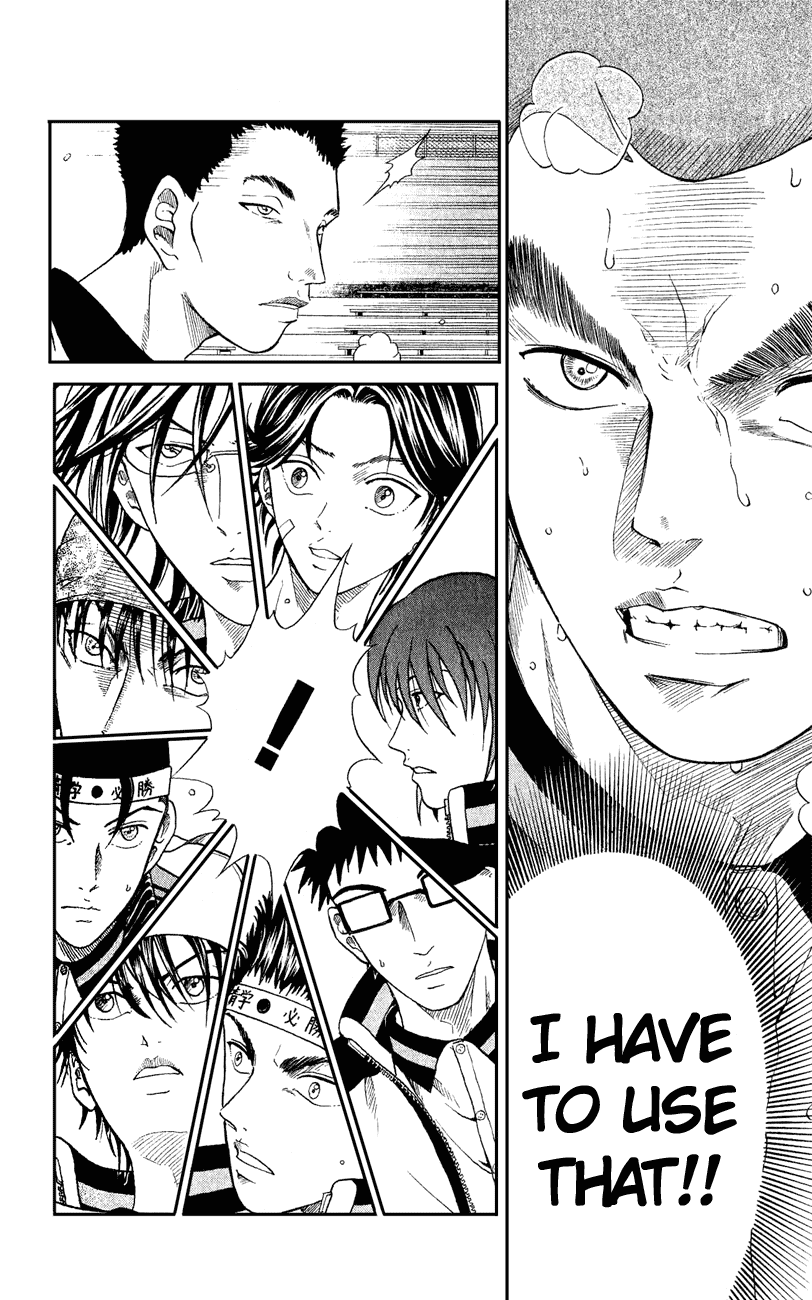 Prince of Tennis Chapter 137 page 12 - Chapter 137: Win No Matter What!!