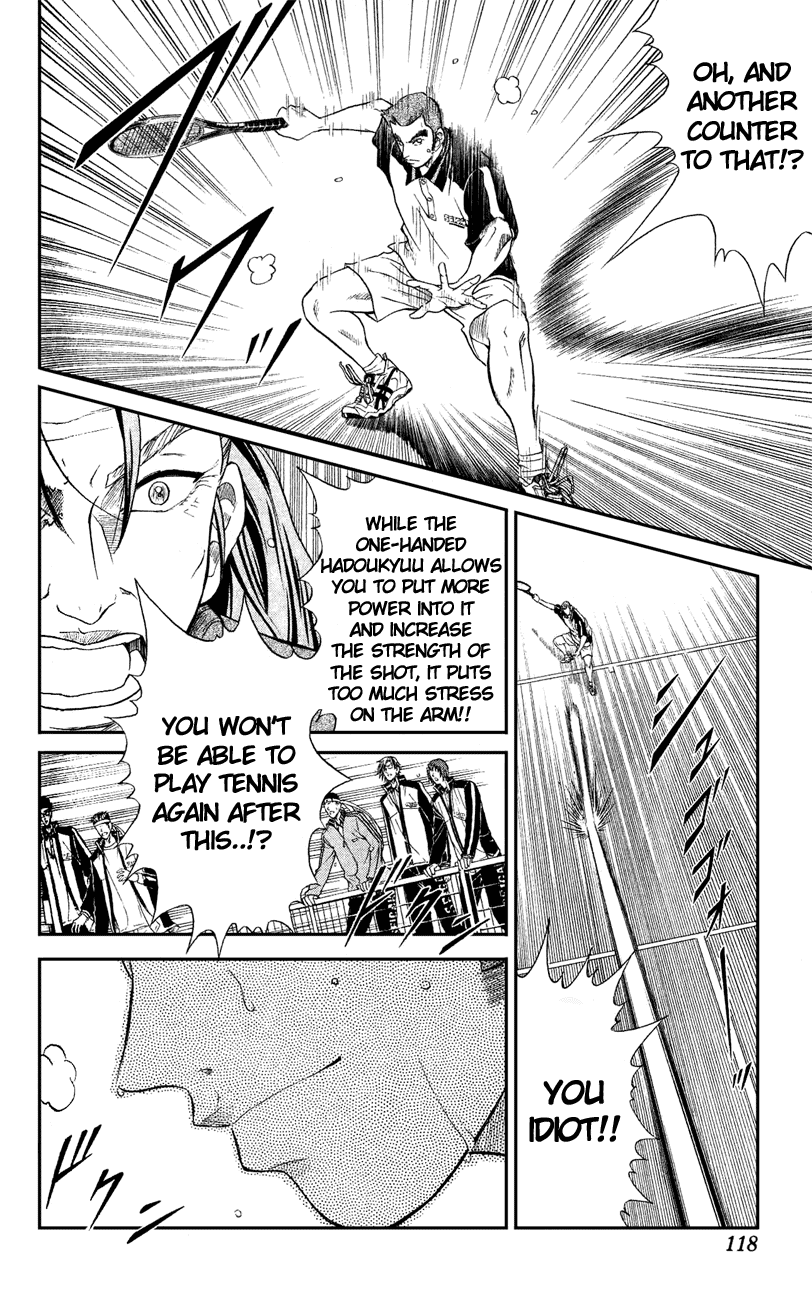 Prince of Tennis Chapter 137 page 17 - Chapter 137: Win No Matter What!!