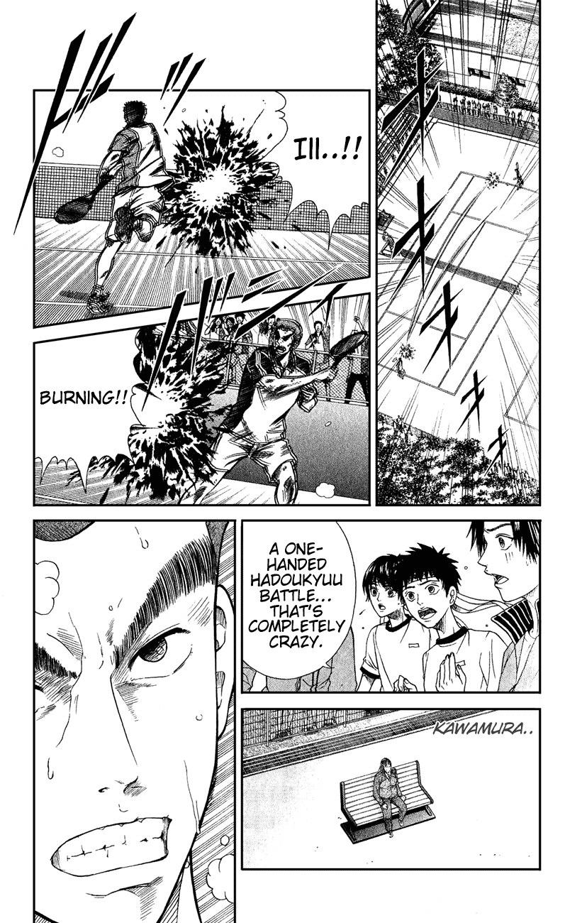 Prince of Tennis Chapter 138 page 10 - Chapter 138: Hadoukyuu vs Hadoukyuu