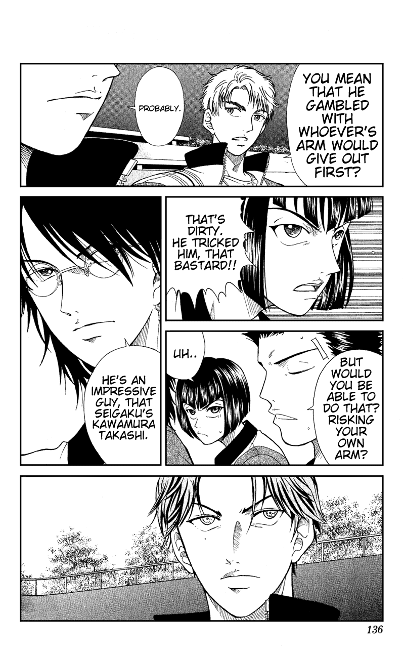 Prince of Tennis Chapter 138 page 15 - Chapter 138: Hadoukyuu vs Hadoukyuu