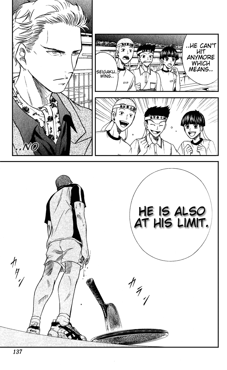 Prince of Tennis Chapter 138 page 16 - Chapter 138: Hadoukyuu vs Hadoukyuu